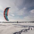 Mit dem Snowkite Freiheit erleben